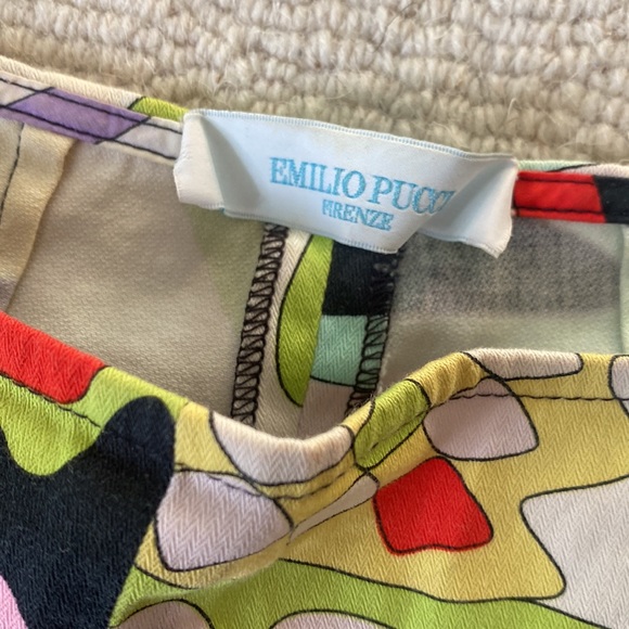 Straight leg designer PUCCI Cropped Ankle Pants sz 40/10 - Picture 3 of 9